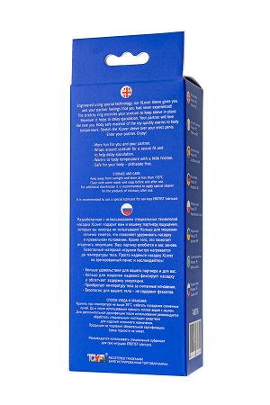 Насадка на пенис сквозная XLover by TOYFA, TPE, черный прозрачный, 11 см
