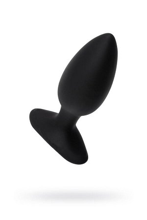 Анальная втулка LOVENSE Hush 2 (S), силикон, черная, 12,1 см, ? 3,8 см