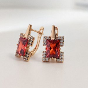 Серьги Вставка: Цирконы
Материал изделия: ювелирный сплав
Размер: - 1.5 см
Вид(модель) сережек: Английский замочек

Красивые серьги  с благородными цирконами изготовлены из специального гипоаллерген