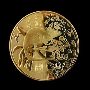 Китайская монета «Мышь»