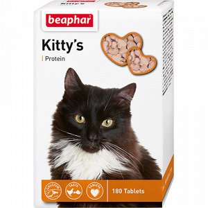 Beaphar Витамины д/кош Kitty`s С протеином 180шт