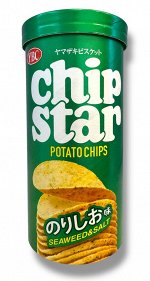 Чипсы картофельные Chip Star S со вкусом нори YBC, 45 гр.
