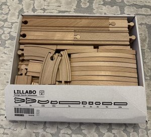 IKEA ЛИЛЛАБУ Железная дорога, 50 предметов