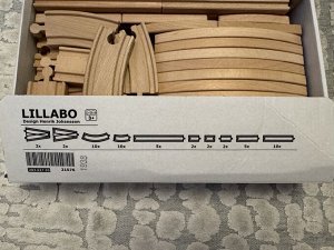 IKEA ЛИЛЛАБУ Железная дорога, 50 предметов