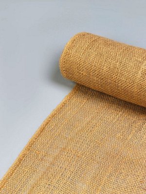 Джут натуральный, 1,1 * 10 м, плотность 190 г/м*, плетение 26 * 26 нитей