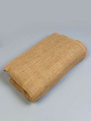 Джут натуральный, 1,1 * 10 м, плотность 260 г/м*, плетение 35 * 30 нитей