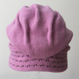AURELIA (Willi) шапка женская, -506 розовый с гр.розовым