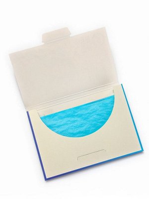 Матирующие салфетки Secret Beauty, 50 шт., синие