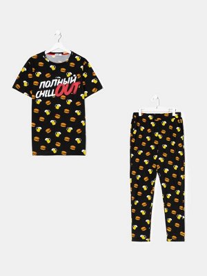 Пижама мужская KAFTAN "Полный out" размер