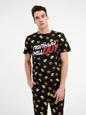 Пижама мужская KAFTAN "Полный out" размер