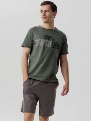 Пижама мужская KAFTAN "Super dad" размер