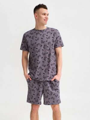 Пижама мужская KAFTAN "Game" размер, серый