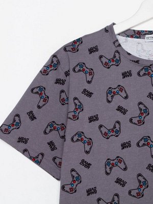 Пижама мужская KAFTAN "Game" размер, серый