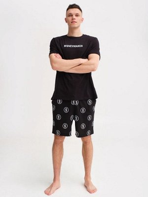 Пижама мужская KAFTAN "Moneymaker" размер, черный