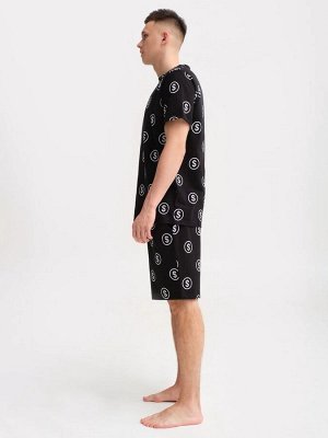 Пижама мужская KAFTAN "Money", черный