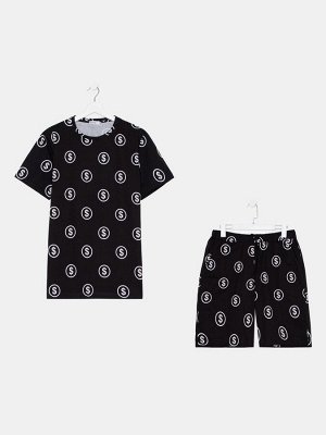 Пижама мужская KAFTAN "Money", черный