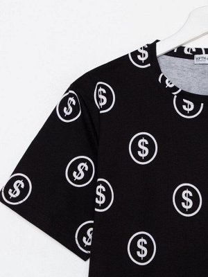 Пижама мужская KAFTAN "Money", черный