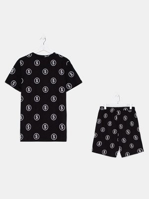 Пижама мужская KAFTAN "Money", черный