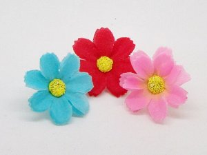 Цветы из ткани