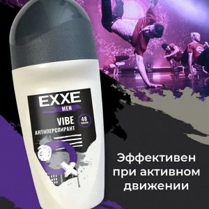 ARVITEX Мужской антиперспирант ролл EXXE VIBE, 50 мл
