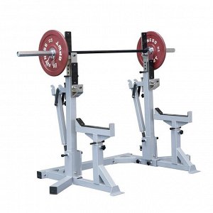 Скамья для жима олимпийская домкратная / стойка для приседаний IPF Gymmaster SS-27