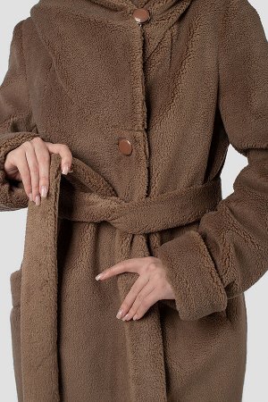 02-3280 Пальто женское утепленное (пояс)