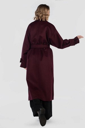 01-12144 Пальто женское демисезонное (пояс)