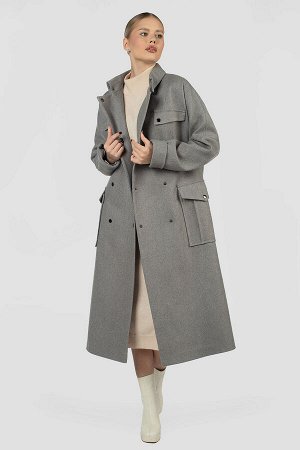 01-12129 Пальто женское демисезонное (пояс)