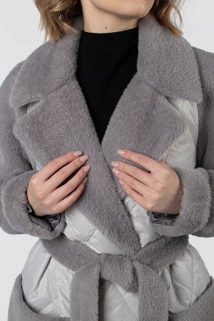 01-12126 Пальто женское демисезонное (пояс)