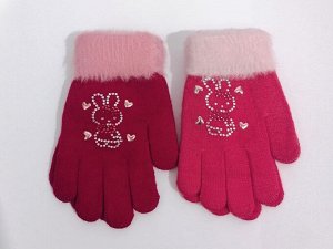 Перчатки детские с начесом (2-4 года)