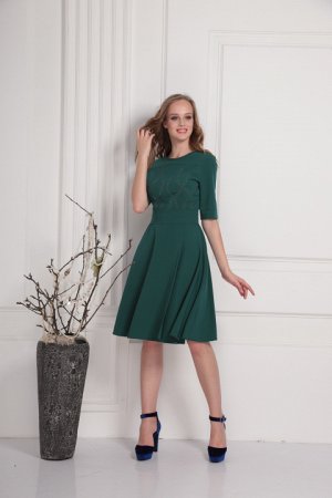 Платье AMORI 9412 зеленое
