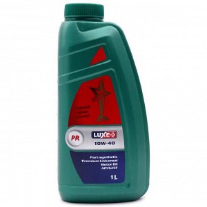 Масло моторное Luxe Super PR 10w40, частично синтетическое, API SJ/CF, ACEA A2/B2, универсальное, 1л, арт. 30480
