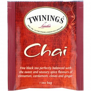 Twinings, Чай со специями, 25 чайных пакетиков, 1.76 унций (50 г)