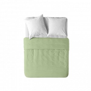 Пододеяльник перкаль Актив 215х145 "Wenge" рис. 86024-12 Smoke green