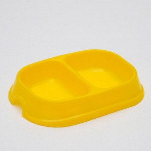 Миска 2x200 мл, желтая