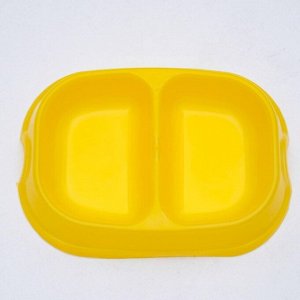 Миска 2x200 мл, желтая