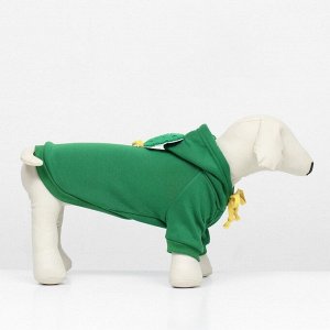 Костюм для животных новогодний "Ёлка", размер XL, зелёный