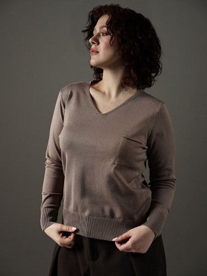 Джемпер. Цвет: Какао