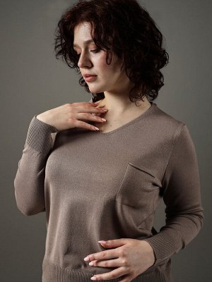 Джемпер. Цвет: Какао