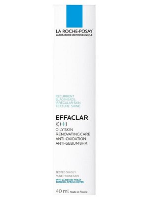 Ля Рош Позе Эмульсия К(+) 40 мл (La Roche-Posay, Effaclar)