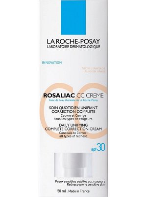 Ля Рош Позе Комплексный дневной корректирующий CC крем SPF30, 50 мл (La Roche-Posay, Rosaliac)