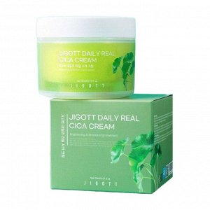 JIGOTT Крем для лица с центеллой азиатской DAILY REAL CICA CREAM