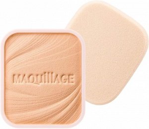 MAQUILLAGE Dramatic Powdery EX - пудра для лица с эффектом натурального сияния (рефил+спонж)