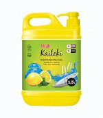 Kaiteki Средство для мытья посуды лимон, 1,5 л