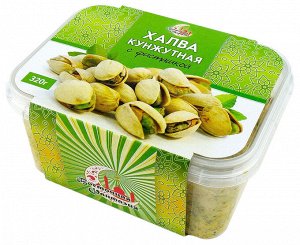 Халва 320гр кунжутная с фисташкой