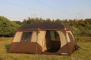 Палатка (1109) Campvalley [305х275х168см, 11.2кг, 6 местная,LED лампа]