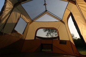 Палатка (1109) Campvalley [305х275х168см, 11.2кг, 6 местная,LED лампа]