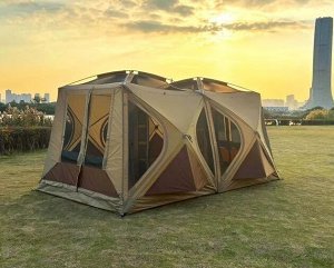 Палатка (1114) Campvalley [426х238х198см, 20кг, 8 местная]
