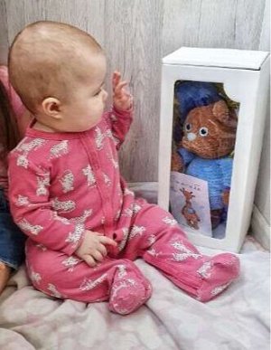 Коробка самосборная, с окном Подарочная