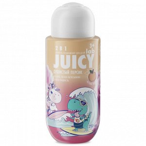 Шампунь-кондиционер детский 2в1 Juicy Lab Peach /Персик, 250 мл